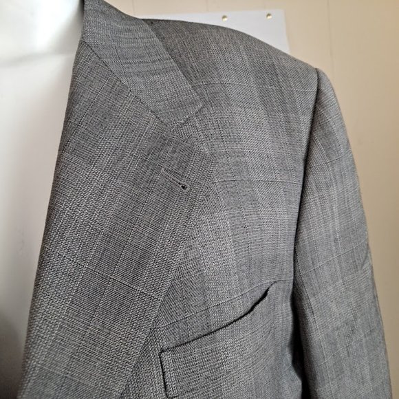 Givenchy Other - Sport Coat Blazer Mens 44R Givenchy Italy Windowpane Nailhead